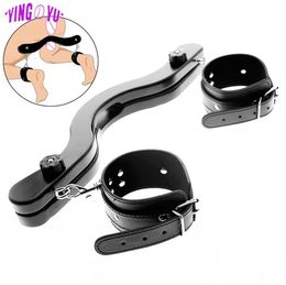 Cockrings Adult Sex Toys For Men BDSM Bondage Ankle Cuffs The Humbler CBT Rings Cage Torture Ball Scrotum Stretcher Scrotal Lock 24246843