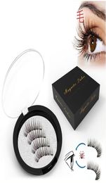 4 Magnetic Eyelashes Extension Natural False Eyelash on Magnets Reusable 3D Magnetic Fake Eye Lashes Makeup3257404