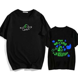 Men's T-Shirts FeidFerxxo Ferxxocalipsis World Tour Summer Fashion T-shirt 100% Cotton T-shirt Funko Pop High Quality Printed Casual T-shirt Q240517