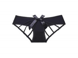 Women039s Briefs Cage Back Bow Panties Cheeky UnderwearSexy lacy underwear low waist3966474