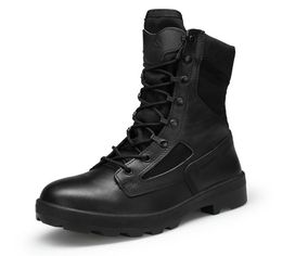 Winter Military Boots Men High Quality Men039s Desert Tactical Combat Boots Army Work Shoes Leather Snow Boots Men2713565