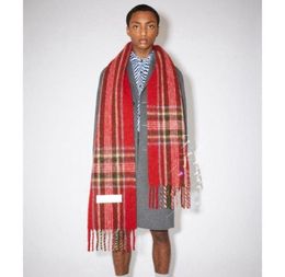 AC Thickened Plaid Women039s Scarf Shawl Warm Wrap Men and Women General Style Colourful Tzitzit Imitation2204166