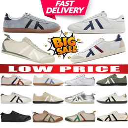 2024 Designer Women Man white yellow Leather Lace Up trainer casual shoes Luxury Canvas Shoes Beige Blue Rubber Sole Embroidered Vintage Casual Sneaker 36-45