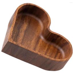 Dinnerware Sets Bedroom Decore Living Decorations Serving Tray Heart Shape Love For Trinket Wooden Shaped
