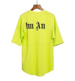Drop Shoulder designer t shirt mens womens wear 21 Colours Graffiti Bear Style Chest Letters Fashion Sportwear lovers summer wear4423911