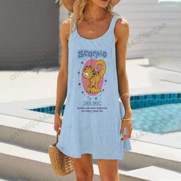 Casual Dresses Sexy Summer Beach Clothes 2024 Womens Everyday Wear Women's Dress Beachwear Cover Ups For Women Outing Suit