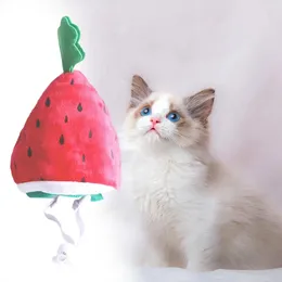 Dog Apparel Pet Accessory Watermelon Shape Stylish Cat Hat Fun Headgear For Party Pos Cosplay Cute Cartoon