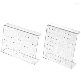 Jewellery Pouches 50/80 Holes Earrings Display Stand For Dressing Table Rack N0HE