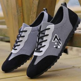 Casual Shoes 2024 Men Mesh High Quality Adult Moccasins Male Footwear Unise Driving Trainers Sneakers Fashion