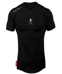 Summer New Designer mens gyms T shirt Crossfit Fitness Bodybuilding Fashion Male Short clothing Brand Five Colours Tee Tops1049170