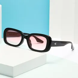 Sunglasses Square Sun Glasses For Women Men's Vintage Trendy Eyewear Shades Small Rectangle Classic Casual Eyeglasses UV400