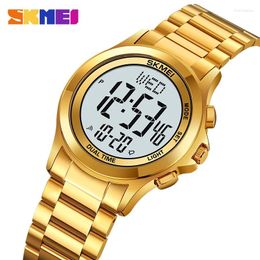 Wristwatches SKMEI 2271 Men Sport Watch Mens Digital 2 Time Stopwatch Alarm Fashion LED Waterproof Watches Relogio Masculino