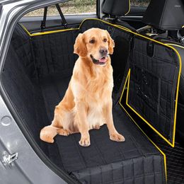 Car Seat Covers Pet Pad Dog Cover With Mesh Window Waterproof Dirt Anti-Scratch Fit For Multiple Cars Models Backseat Cushion