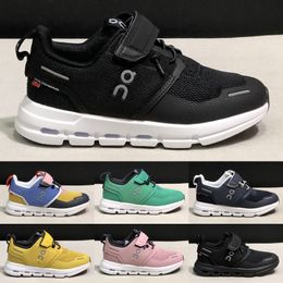Kids Cloud 2024 Sports Outdoor Athletic Running shoes UNC Black Children White Boys Girls Casual Fashion Kid Walking Toddler Sneakers Size Eur 26-35