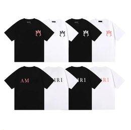 Designer Men's T-shirt Designer monogrammed luxury Men's and Women's T-shirt Summer round neck sweat absorbent short sleeve outdoor couple wear