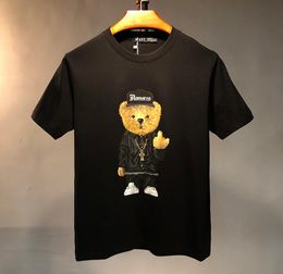 2021 Retro Polos Limited Edition Bear Summer T Shirt Crew Neck Men Women Oversize Tee Outdoor Clothing Oversized Large Plus Big Si1787744
