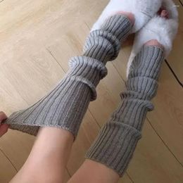 Women Socks 2024 Women's CuteThigh-high Fashion Solid Colour Casual Stockings Padded Warm Cotton Thigh-high Tights Comfortable