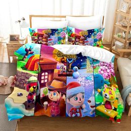 Bedding Sets 2/3Pcs Set For Kids And Adults High Quality 3D Digtal Printed Game Animal Crossing Pattern Duvet Cover With Pillow
