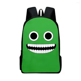 Backpack Harajuku Notebook Students School Bags Garten Of Banban 3D Print Oxford Waterproof Boys Girls Laptop Backpacks