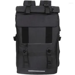 Backpack Men USB Charge Laptop Large Capacity Travel Backpacks For Teenagers Boys Multifunction Male School Bag