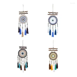 Decorative Figurines Evil Eyes Dream Catchers Bohemian Wall Art Good Luck Charm For Home Offices Living Space Apartment Decor