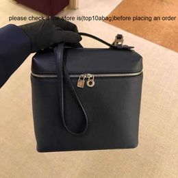 LP bag Loro Piano Bags Designer Cosmetic Evening Bag Lp19 Backpack Womens New High Capacity Genuine Leather Lunch Bag Travel Leisure One Handheld Bag loropina