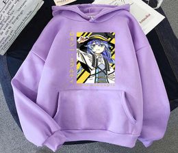 2021 Anime Fashion Mushoku Tensei Isekai Ittara Honki Dasu Hoodies Harajuku Cartoon Kawaii Migurdia Roxy Winter Spetshirt Men G10372617