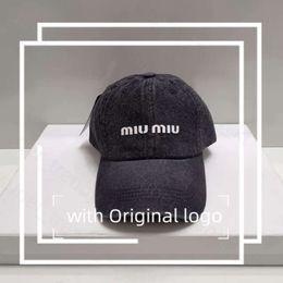 Baseball Caps Designer Hat Letter Miumium Sunglasses Baseball Cap Top Washing Denim At For Man Woman Sunscreen Harajuku Cap Fashion Cap Bucket Hat 907