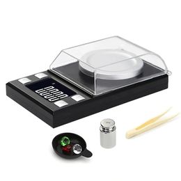 100g/50g 0.001g Jewellery Gold Herbal Laboratory Weight Milligrade Digital Precision Scale Electronic Balance Precision Scale 240508