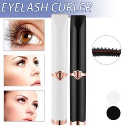 Eyelash Curler 1 portable electric heated eyelash curler USB rechargeable eyelash curler for quick curling and long-term makeup Q240517