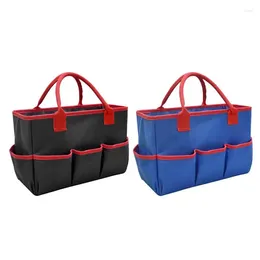 Storage Bags Portable Gardening Tool Bag Wear-Resistant Garden With Small Pockets Reusable Tote