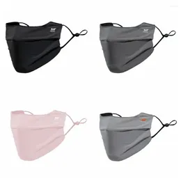 Scarves Breathable Mesh Face Mask Men Women Cycling Silk Anti-UV Sun Protection Dustproof Cover Running Fishing