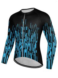 Racing Jackets 2024 Cycling Jerseys Men Long Sleeve Fall Winter MTB Road Bike Riding Garment Breathable Bicycle Sportswear