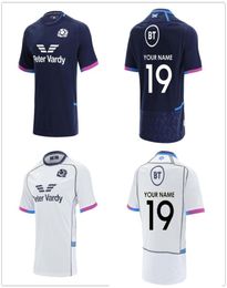 Custom name and number 2022 Scotland Rugby jersey HOME away Shirts quality six Nations COTLAND Rugby shirt Jerseys big size 45572174