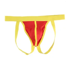 Underpants 2024 Men Sexy Briefs Jockstrap U Pouch Man Low Waist Panties Thongs Mesh Gay G-Srting Convex Men's Underwear