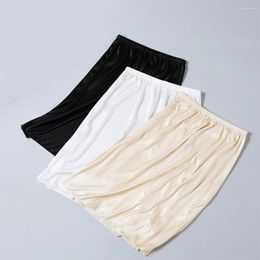 Skirts Women Half Slips Underskirt Lingerie Satin Skirt Under Dress Comfortable Summer Fashion Underskirts Slip