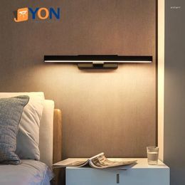 Wall Lamp Led Aluminium 180 Degree Rotatable Living Room Decorative Modern El Bedroom Bedside Mirror Headlight