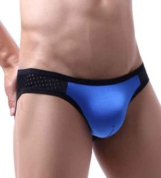 Underwear Brand Mesh undershirt Male Panties Sexy Gay Penis Pouch Nylon Underpants Men Briefs Slip Shorts5847686