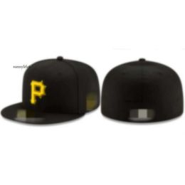 cap Good Quality Pirates P letter Baseball caps gorras bones for men women fashion sports hip pop top quality Fitted Hats hh-6.30