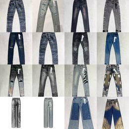 men jeans designer purple jeans mens pants purple brand jeans stacked jeans men women distressed pant slim fit motorcycle mans stacked jeans hole fashion clothes