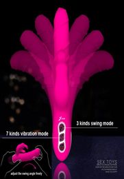 Rabbit Vibrator 360 Degree Rotating Vibrator Big Vibrating Dildo Clitoris Stimulator G Spot Vibrator Adult Sex Toys for Women S1816478168