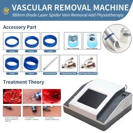 Laser Machine 980Nm Vascular Removal Machine Body Face Laser Spider Vein Treatment Machines Nails Fungus
