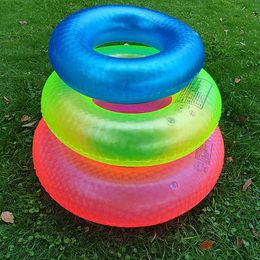Sand Play Water Fun 1 thick 4D pearl swimming ring childrens swimming pool water sports safety inflatable ring party toy Q240517