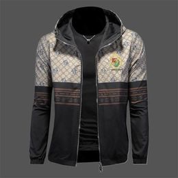 2024 Mens Designer Jacket Autumn Winter Outerwear Coats Men Fashion Stylish Windbreaker Casual Zipper Jackets Men's Hoodies Sweatshirt Asian Size M-5XL