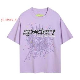 Sp5ders Designer T 2024 Summer For Men And Women Graphic Tee Clothing 555 Tshirt Pink Black White Young Thug 55555 Spiders Shirt 37dc