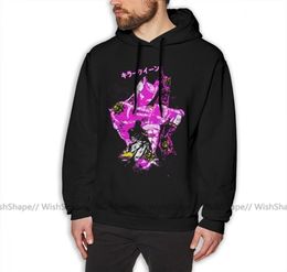 Jojo Hoodie Killer Queen Hoodies Cotton Loose Pullover Hoodie Male Red XXXL Winter Nice Long Sleeve Hoodies Y200192068186