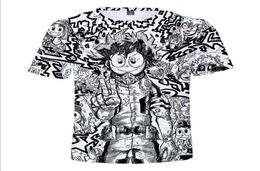 Boku No Hero Academia 3D Print Kids T Shirt Boys Girls Short Sleeve Children039s Tshirt Anime My Hero Academia Cosplay Costume1848003