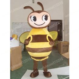 2024 Character Bee Mascot Costumes Hallowen Stage Performance Activity Sales Promotion Christmas dress Costuming For Women Men