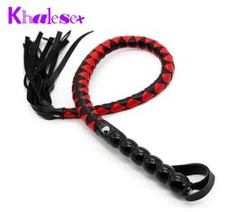 q0228 Sex Toys 99cm Soft PU Leather Spanking Paddle Fetish Whip Flogger Sex Product for Couples Sexy Adult Games Flirt Sex Furnitu4988754