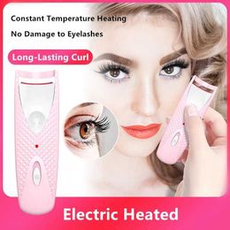 Eyelash Curler Electric heated eyelash curler long-lasting eyelash makeup tool eyelash curler tool Q240517